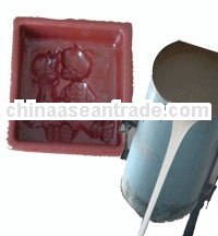 Manual mold RTV liquid silicone rubber for plaster crafts
