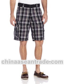 Manufacturer wholeasle plaid cargo pants China #MP112966