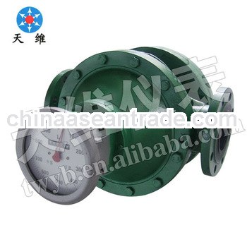 Mechanical oval gear oil pipe fuel consumption device DN10-40mm