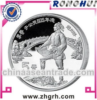 Memento silver coin supplier/maker/manufactory/Wholesaler