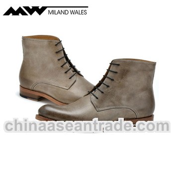 Men Genuine man leather shoe Casual Boots man shoe