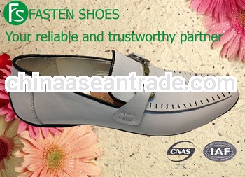 Men casual shoes fashion design high quality slip on style flat leather upper and lining comfortable