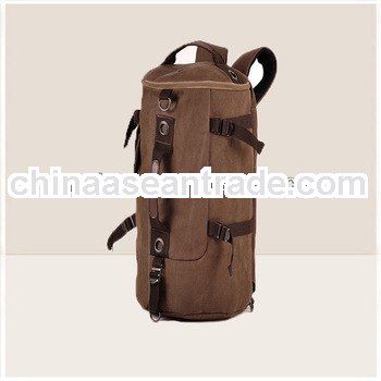 Mens Vintage Canvas Backpack Rucksack Travelling School Bag Satchel Hiking Bag Travel Luggage Bags