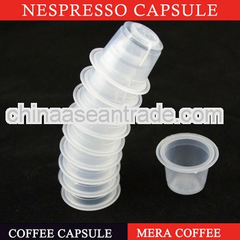 Mera good taste lavazza empty the coffee capsules nespresso