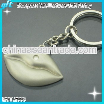 Metal Love Kiss Mouth Shape Key chains GFT-KC660