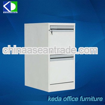 Metal Office Cabinet, Vertical 2 Drawer Cupboard