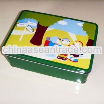 Metal tin box tin can food can.