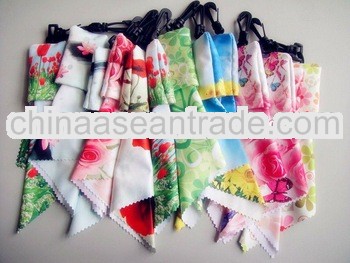 Microfiber Cleaning Cloth With Key Chain