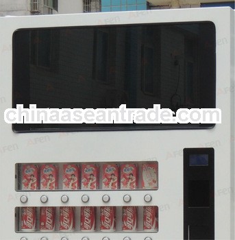 Milk vending machine with 32 inch touch screen