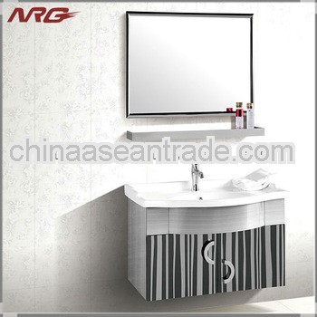 Modern stainless steel bathroom cabinet