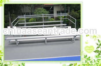 Moveable indoor Aluminum made bleacher seating chair