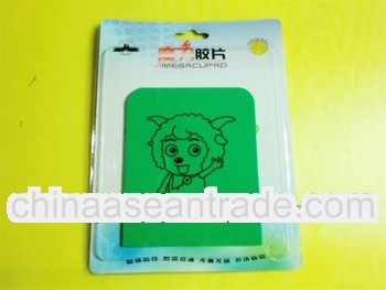 Multi-function sticky high quality silicone car phone anti slip pad