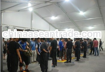 Multi zones sound optical alarm door frame metal detector