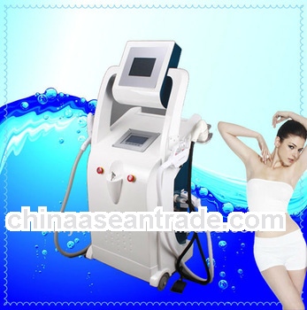 Multifunction Two screen Elight RF Yag laser 3 in elight hair removal machine