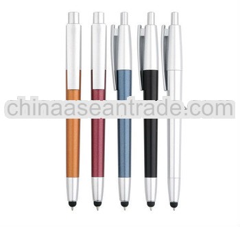 Multifunctional pen with ball pen and touch screen pen