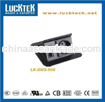 Multimedia Europe/Germany desktop socket with RJ45