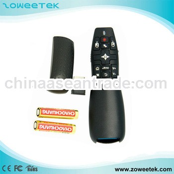 Multimedia Wireless Laser Pointer with Fly Mouse for Smart TV/Android TV Box