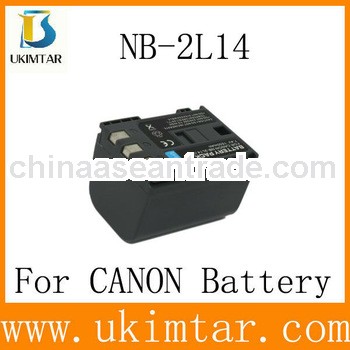 NB-2L12/2L14H 7.4v 1500mAh Digital camera battery for Canon factory supply