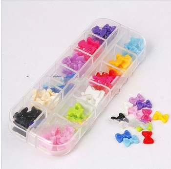 Nail Art Acrylic 3D Bowknot Bow Tie decoration