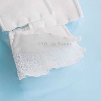 Natural cotton pad organic cosmetics