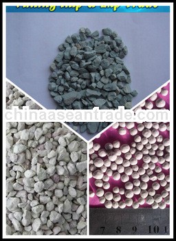 Natural zeolite granular powder