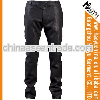 New 100% Genuine Leather Pant For Stylish Men's Party Ware & Casual (HYPU40)