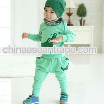 New 2013 children clothing kids boys hoodies & sweatshirts boys sports twinset activewear leisur