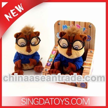 New Arriving!Cute Electric Pet Recording Squirrel For Kids