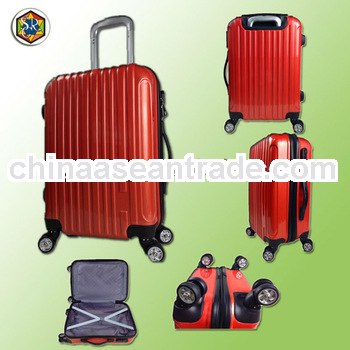 New Design For Canton Fair Factory Price ABS+PC Trolley Luggage