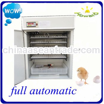 New Design full automatic cheap chicken incubator for 880 eggs
