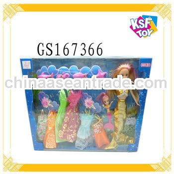 New Funny Plastic Doll Toy For Girls