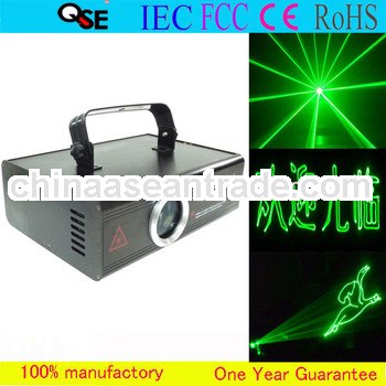 New & Hot !!! Professional Stage 1W Green Animation Disco Laser Light