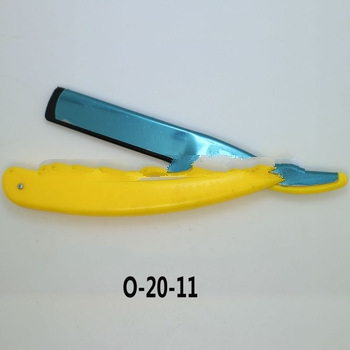 New Plastic Handle Straight Barber Shaving Razor