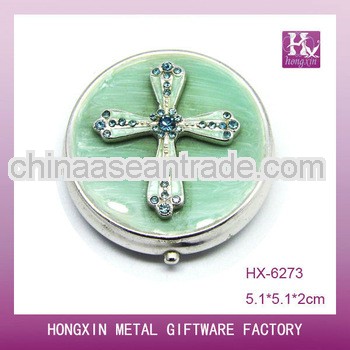 New Product for 2013 HX-6273 Round Diamond Pill Box