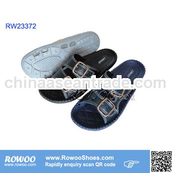 New arrival men's leather sandal slippers