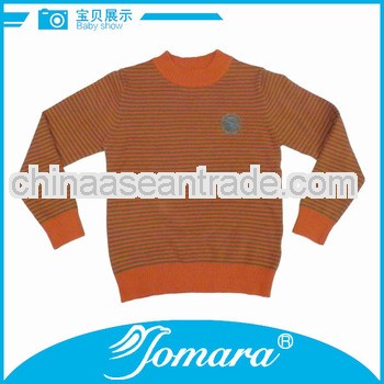 New arrival pullover kid wear children striped sweater