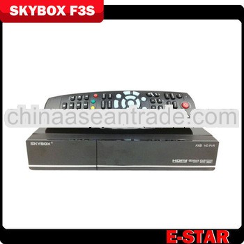 New arrival skybox f3s hd with VFD Display support G1 GPRS modem in stock