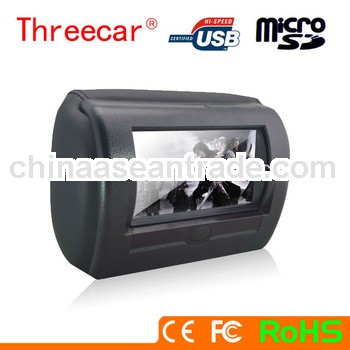 New arrived 7'' Motorized slide shield touch screen car Headrest monitor