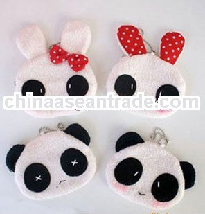 New choke mouth hot pepper lovely rabbit change purse coin