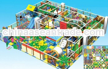 New design and large indoor playground for children