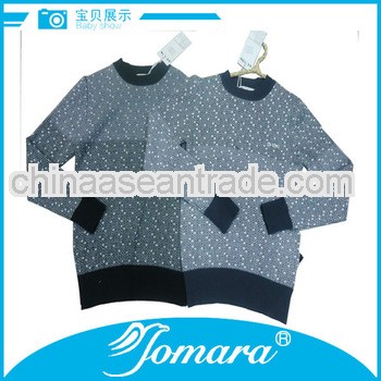 New design arrival long sleeve child sweater for boys