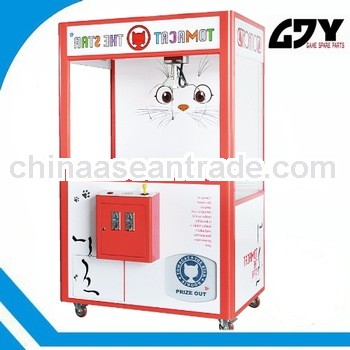 New design coin-operated arcade toy claw candy crane machine