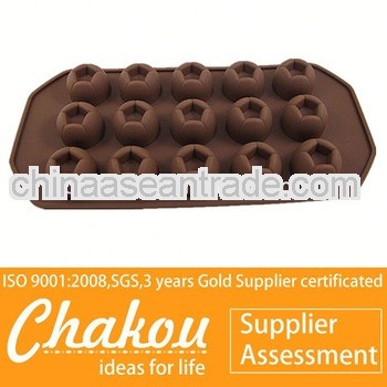 New design hot sell silicone cake mould for Christmas