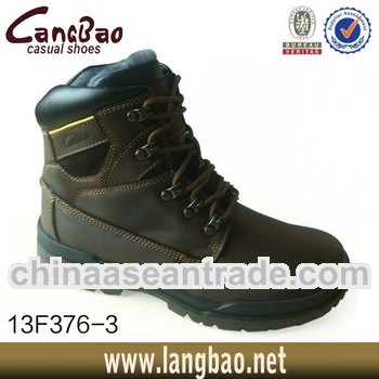 New design leahter military boots