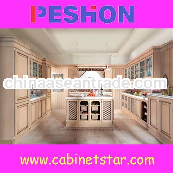 New design wooden plate rack kitchen cabinets