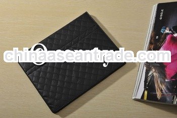 New fashion leather back cover for ipad