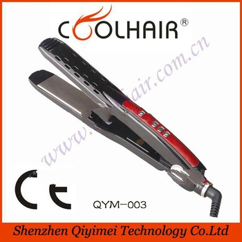 New hair straightener for men,rotating hair straightener,pink hair straightener