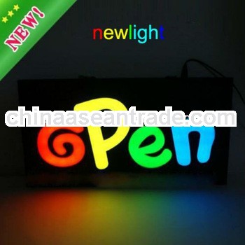 New invention electronic products customized image resin led sign for advertising and promotion