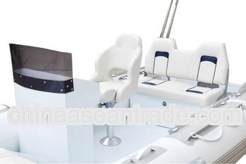 New luxury center console fishing boat