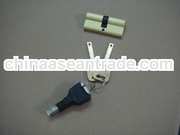 New patented high security best European removable brass cylinder lock